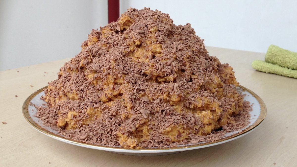Муравьиная горка торт классический