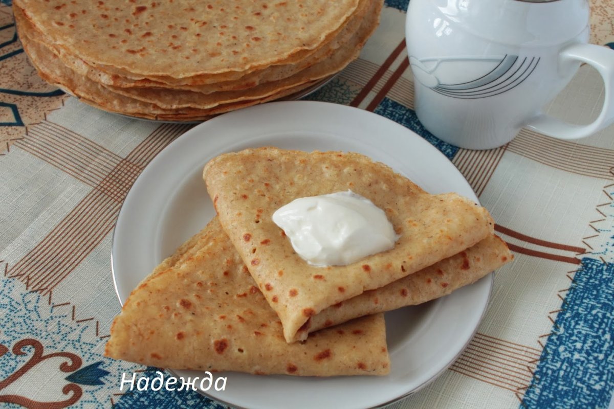 Овсяные блины