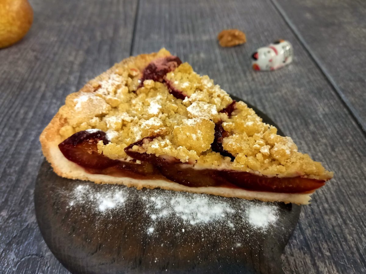 Сливовый пирог (Plum Crumble Cake) от Mishelle
