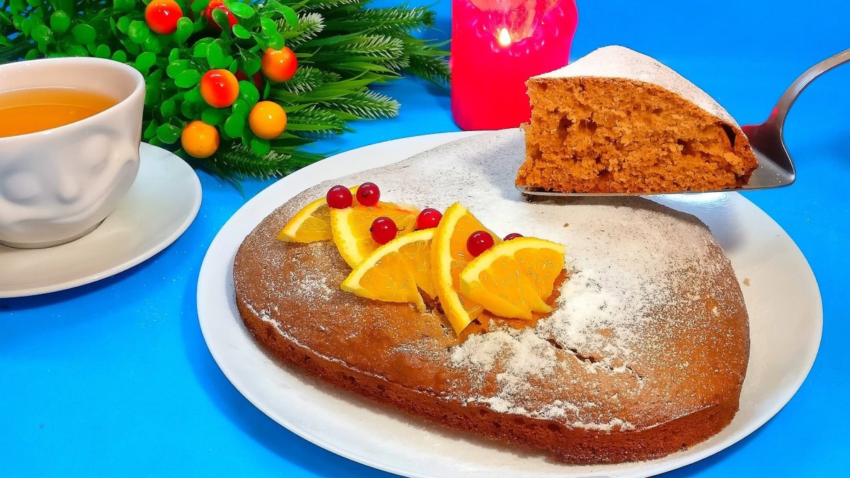 Творожный кекс с цукатами