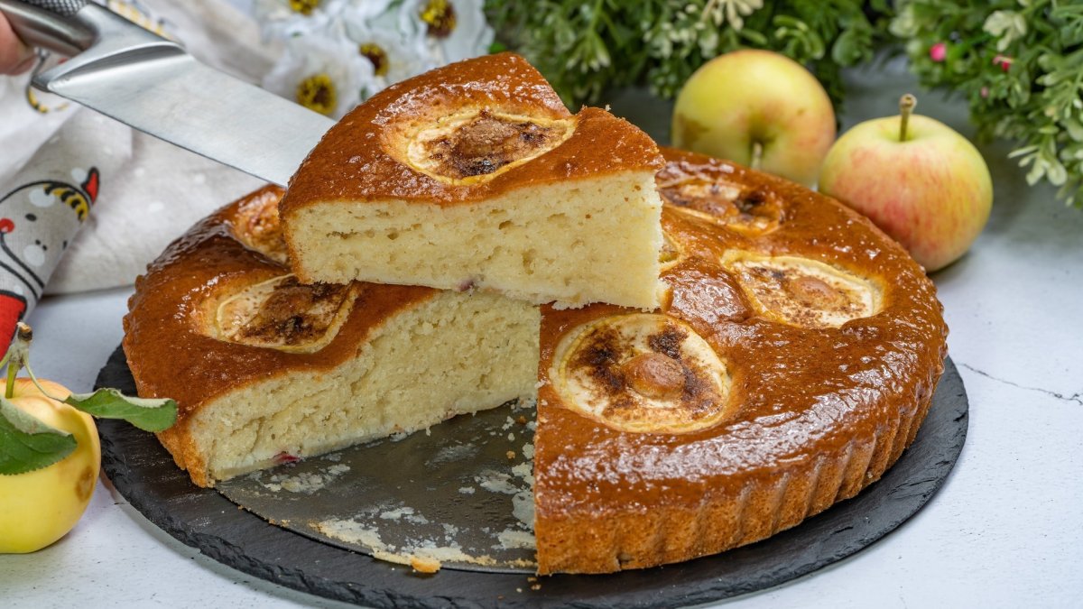 Яблочный манник