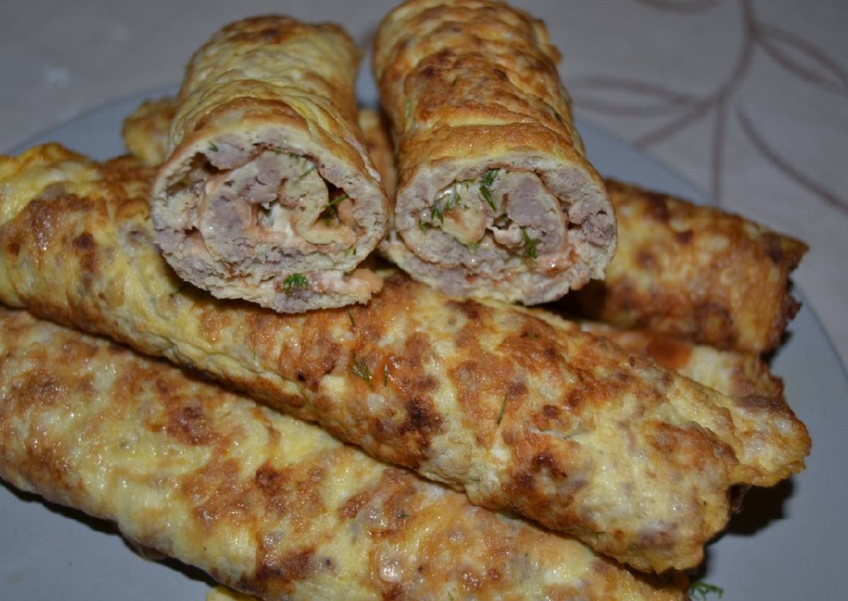 Печеночные рулетики от Ольги Матвей