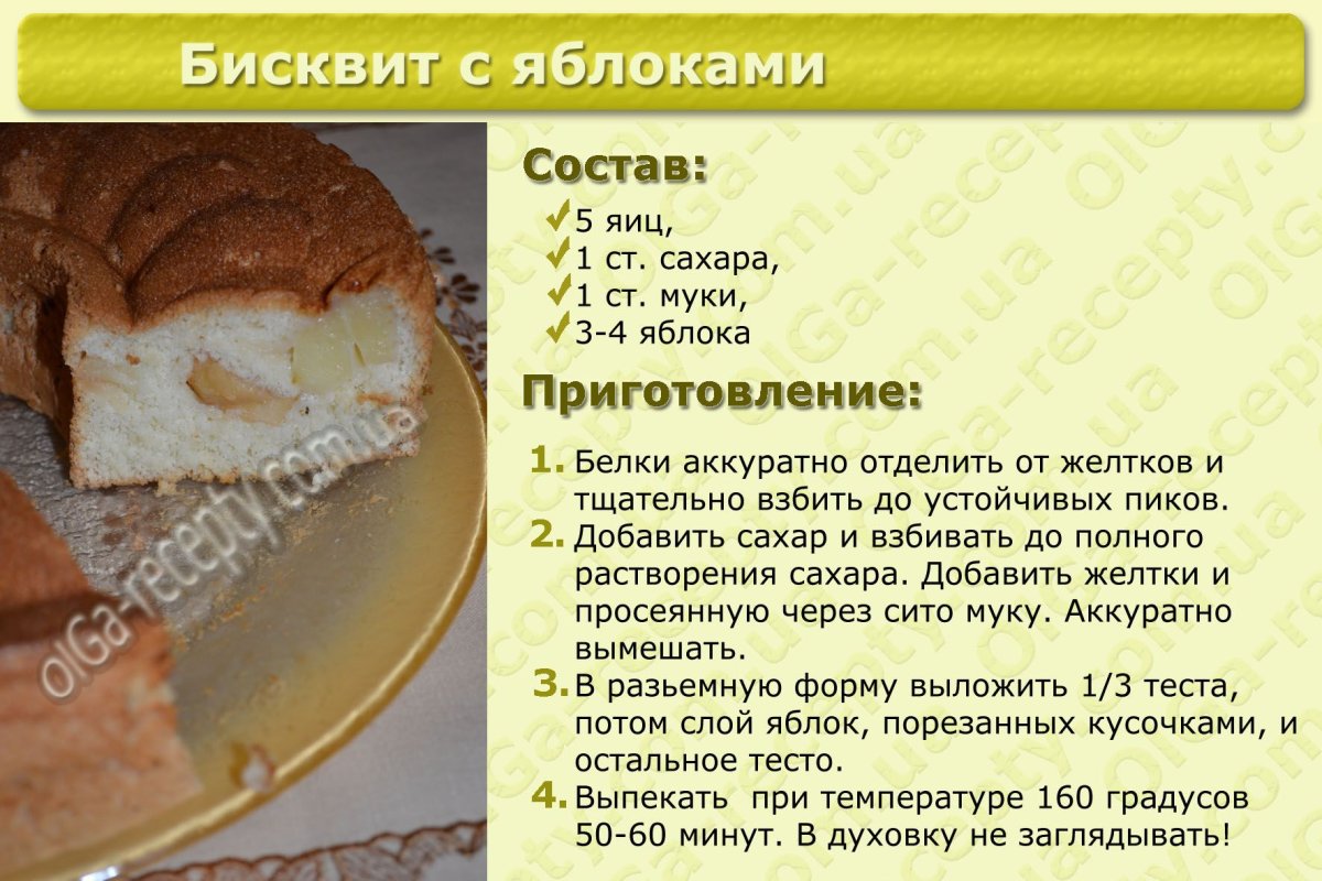 Цветаевский яблочный пирог