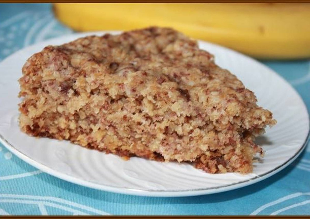 Пирог из овсяных хлопьев