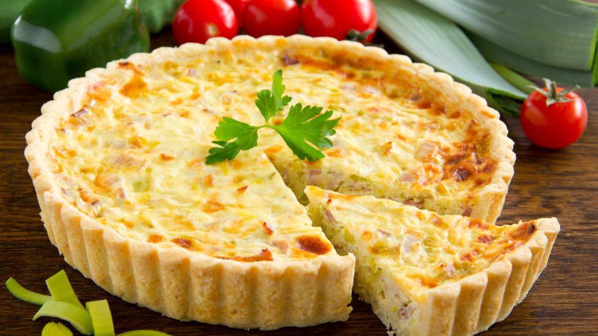 КИШ Лорен с ветчиной и сыром