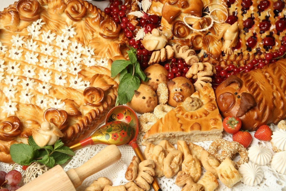 Праздничная выпечка на Руси