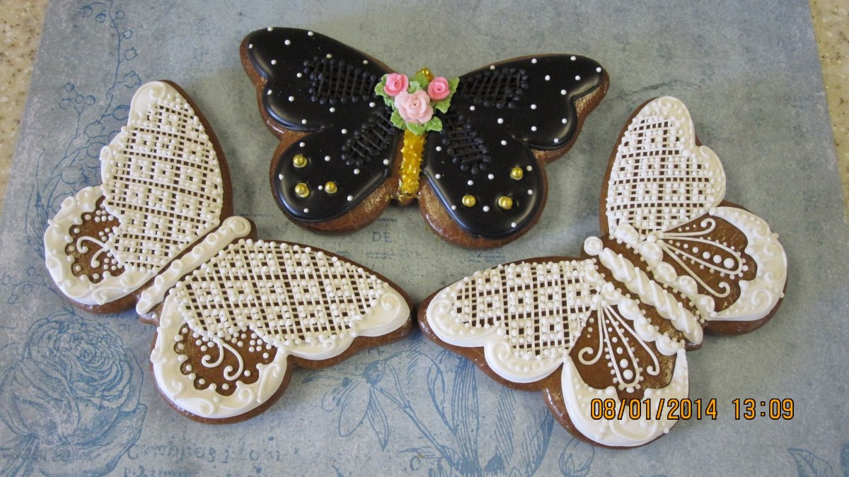 Печенье бабочки
