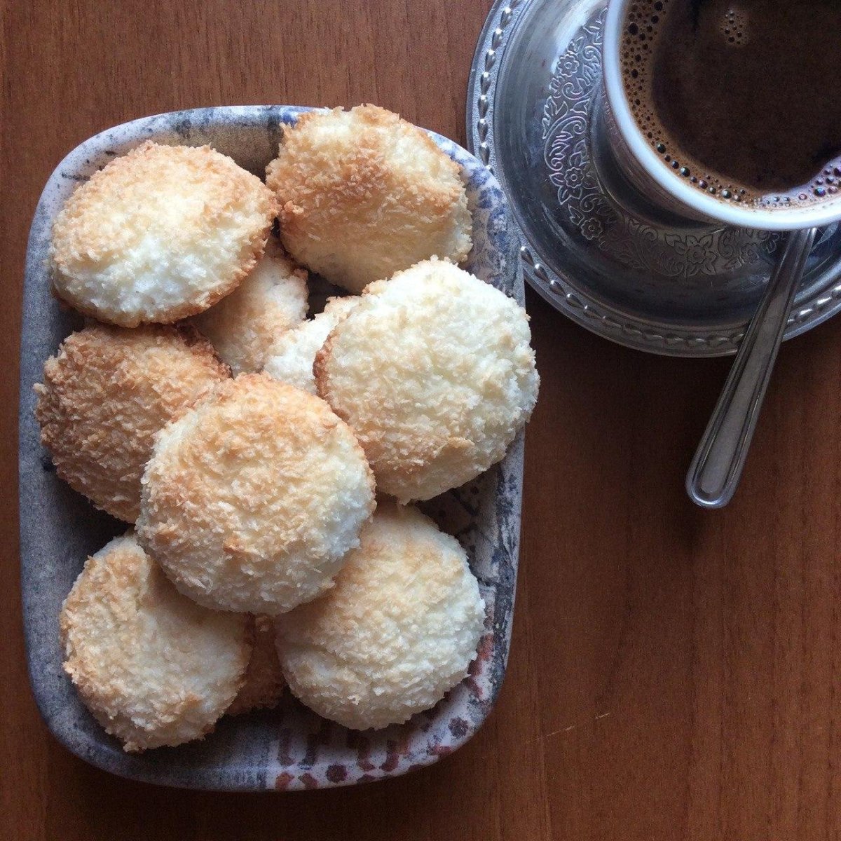 Печенье с кокосом и шоколадом