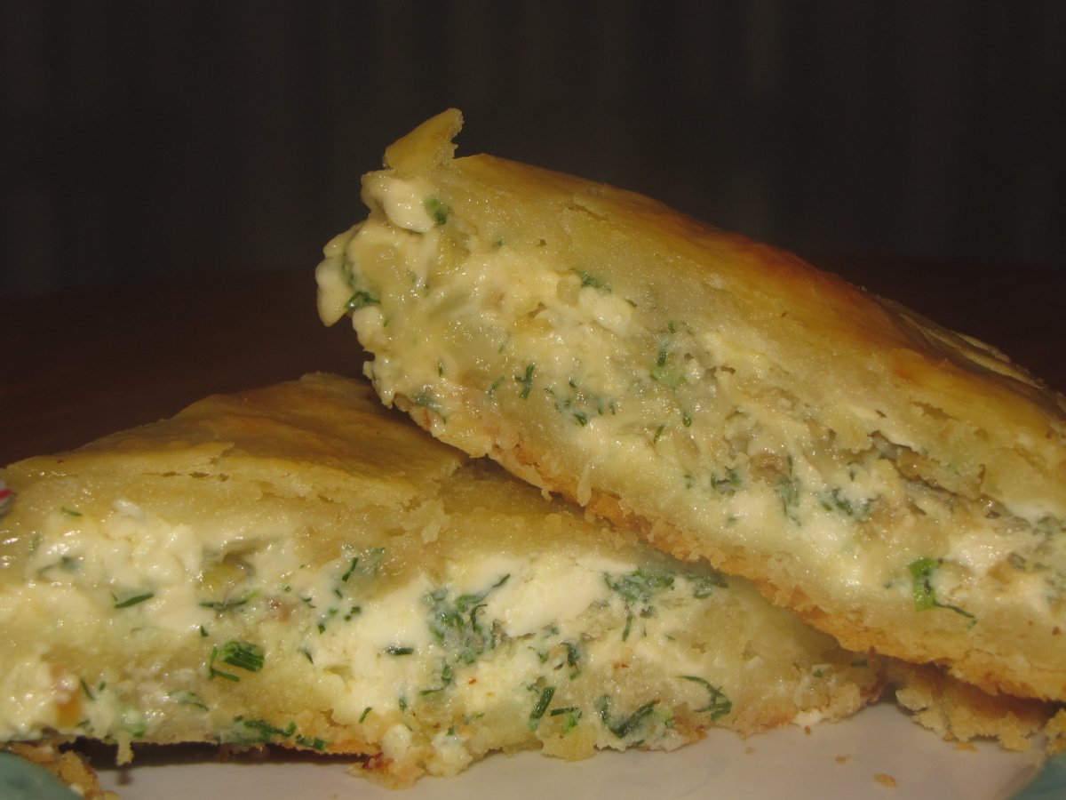 Французский луковый пирог