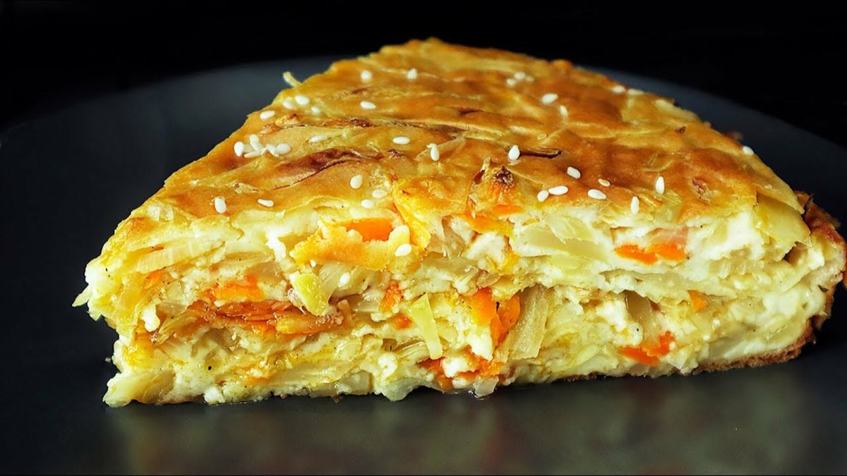 Пирог с картошкой