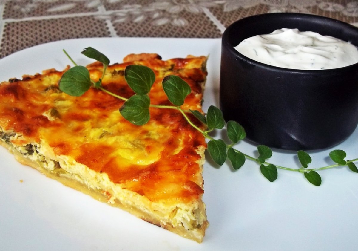 Капустный пирог заливной