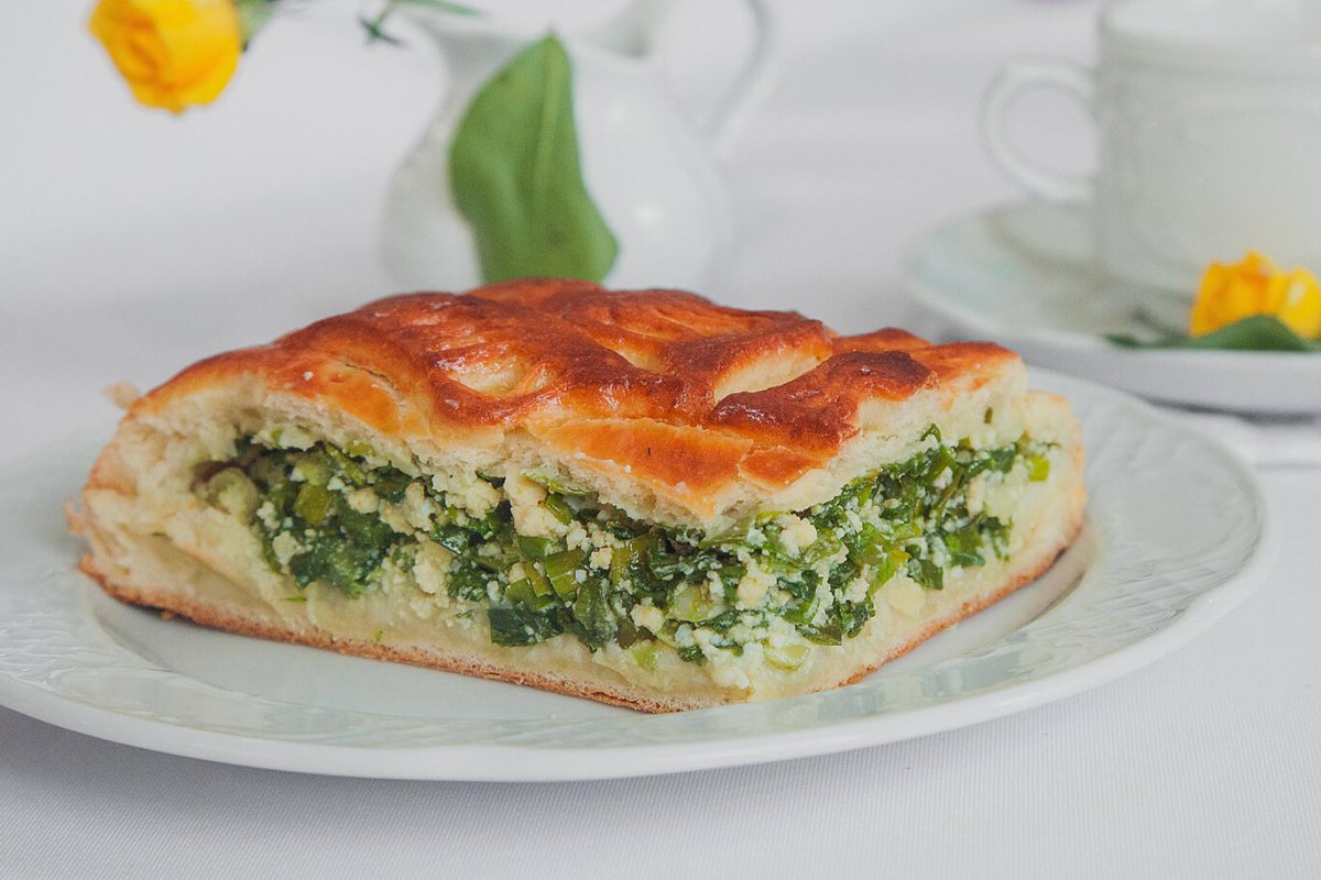 Пирог из лаваша с капустой