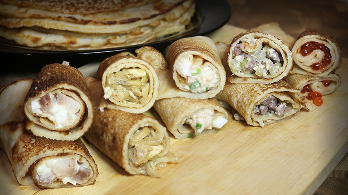 Блины с начинкой