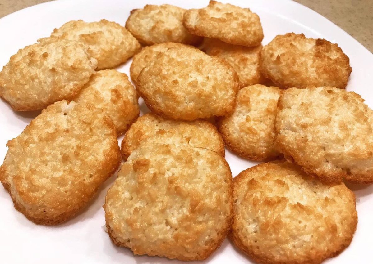 Печенье из кокосового жмыха