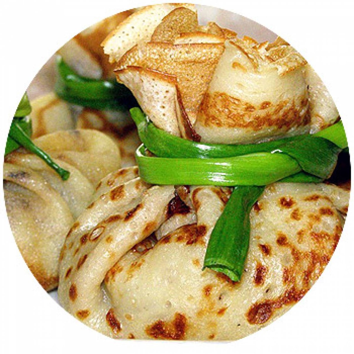 Блины мешочки с начинкой