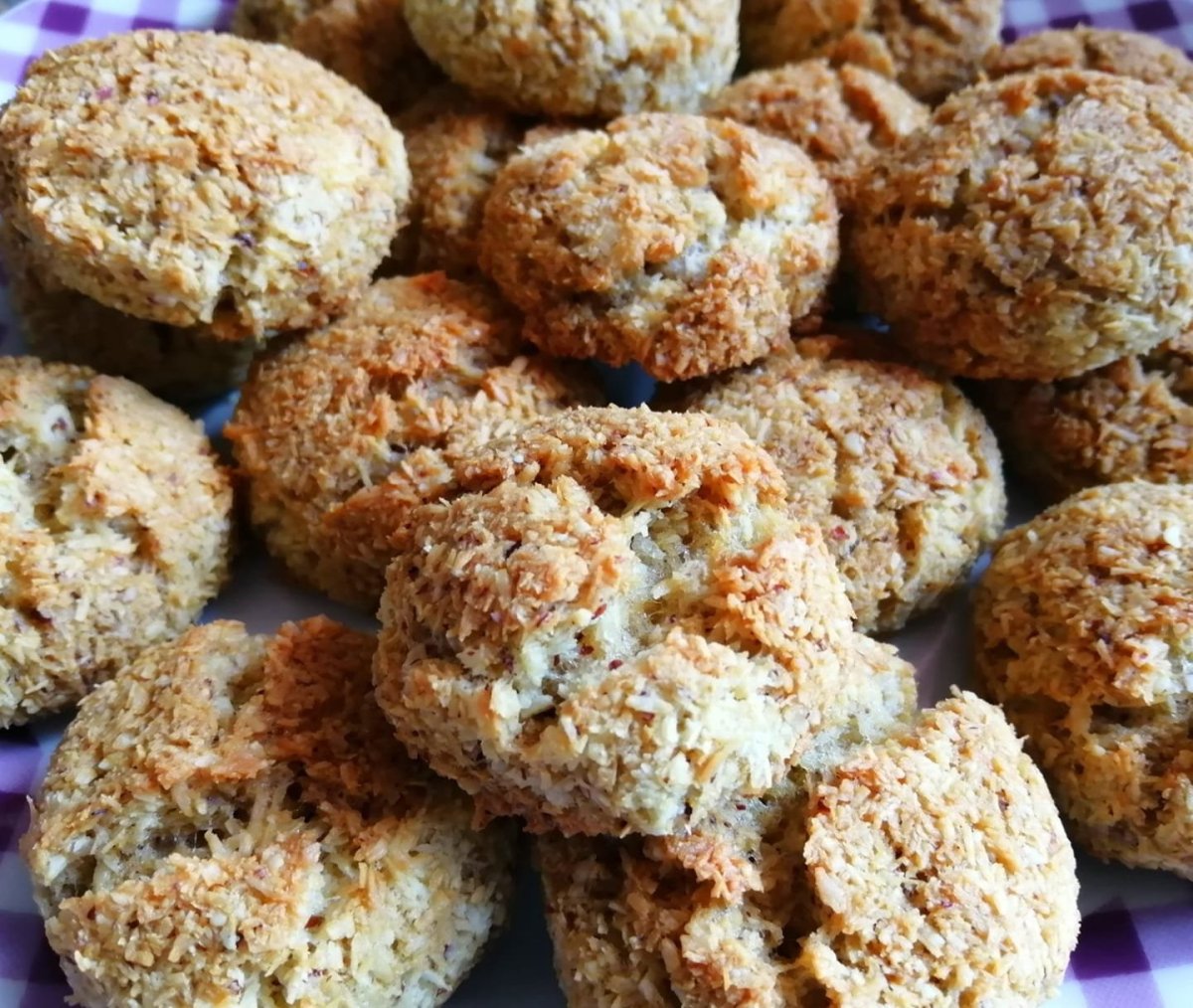 Печенье с кокосовой крошкой