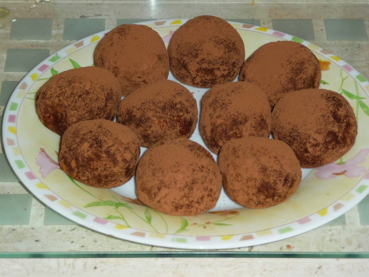 Пирожное картошка с печеньем