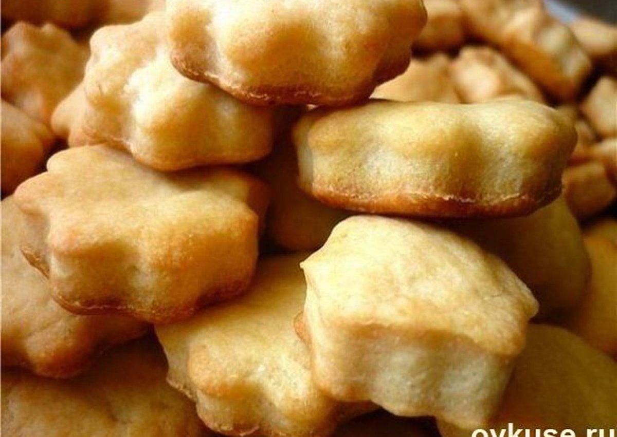 Печенье с плавленым сыром