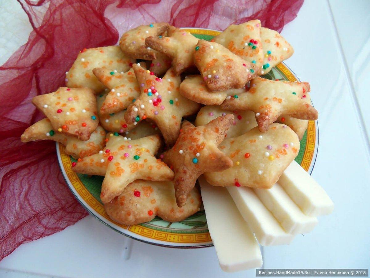 Печенье с плавленными сырками