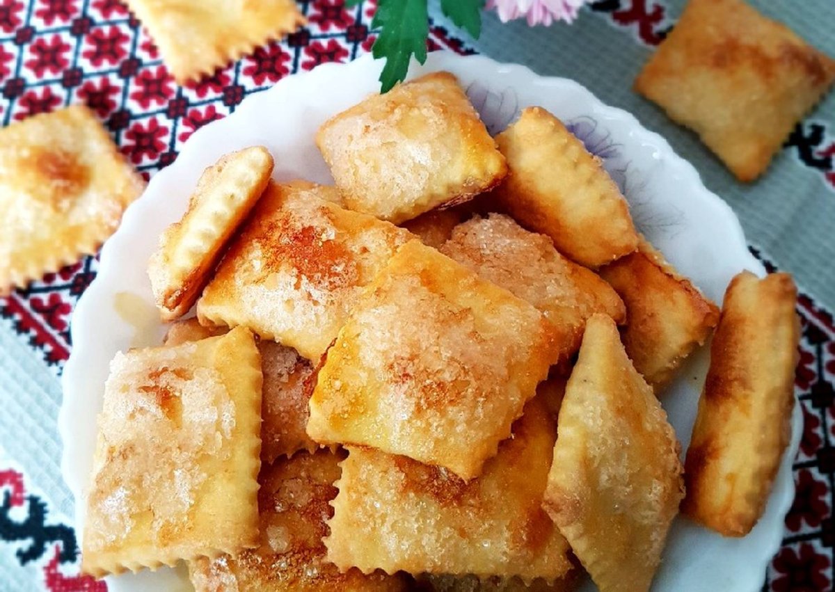 Молочные коржики
