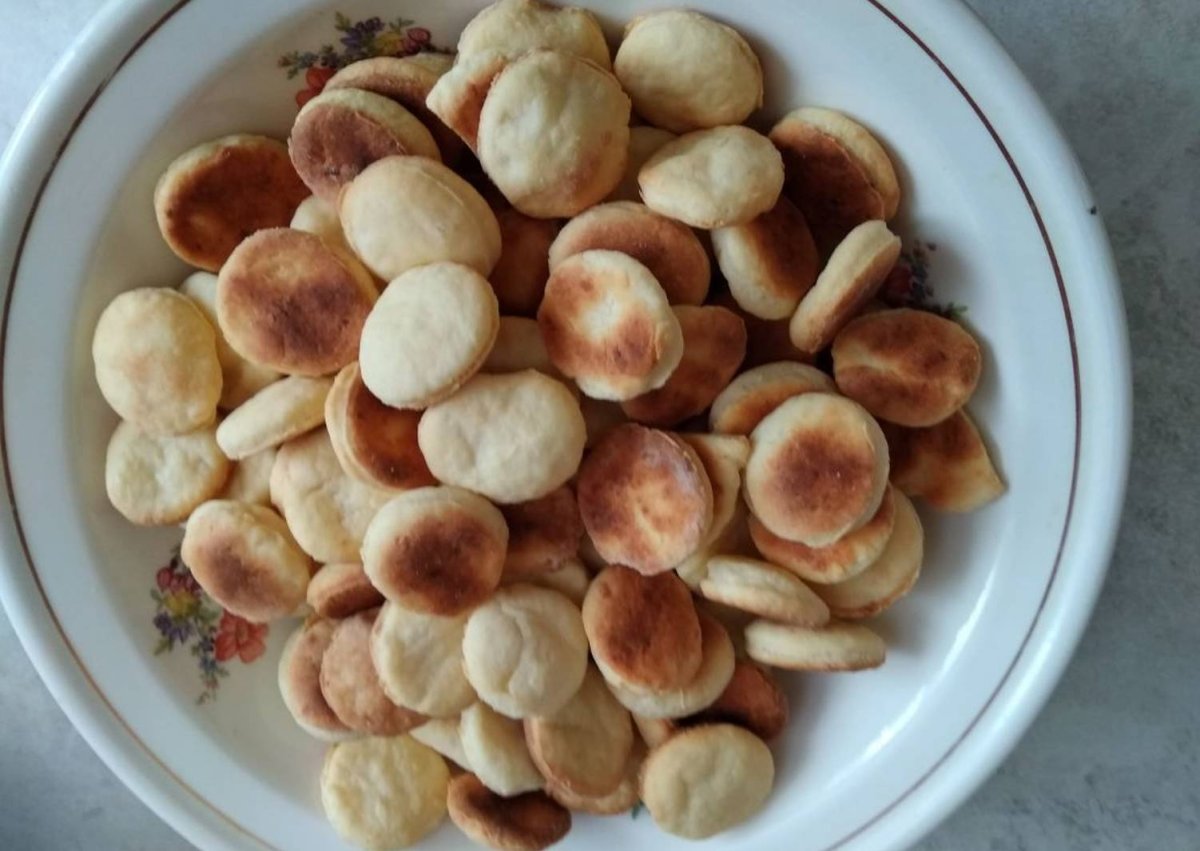 Печенье с плавленным сыром