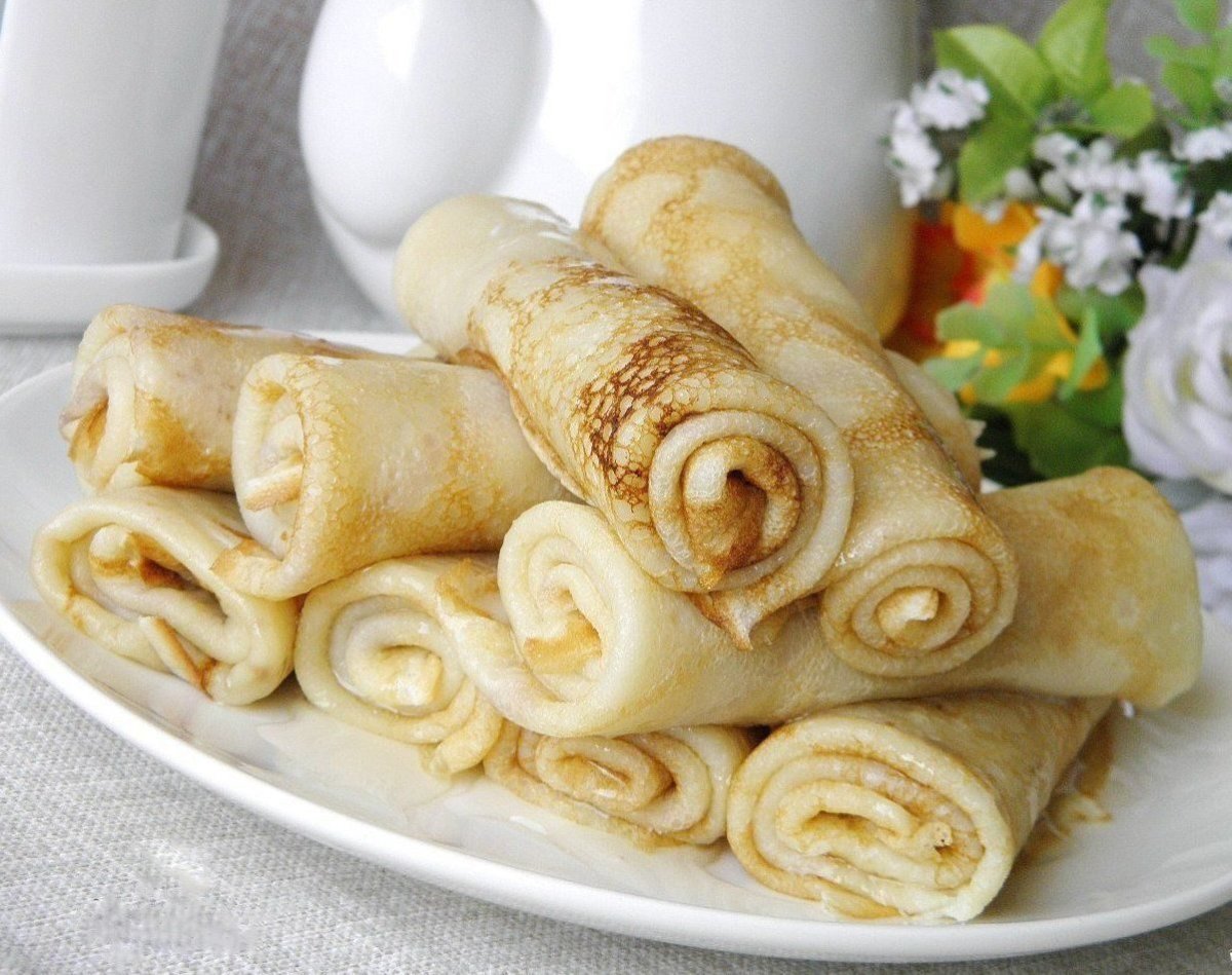 Панкейки с миндалем