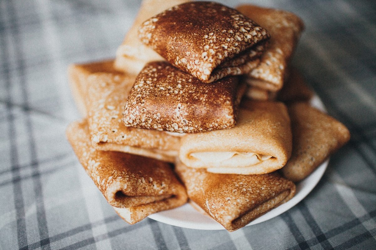 Панкейки на молоке