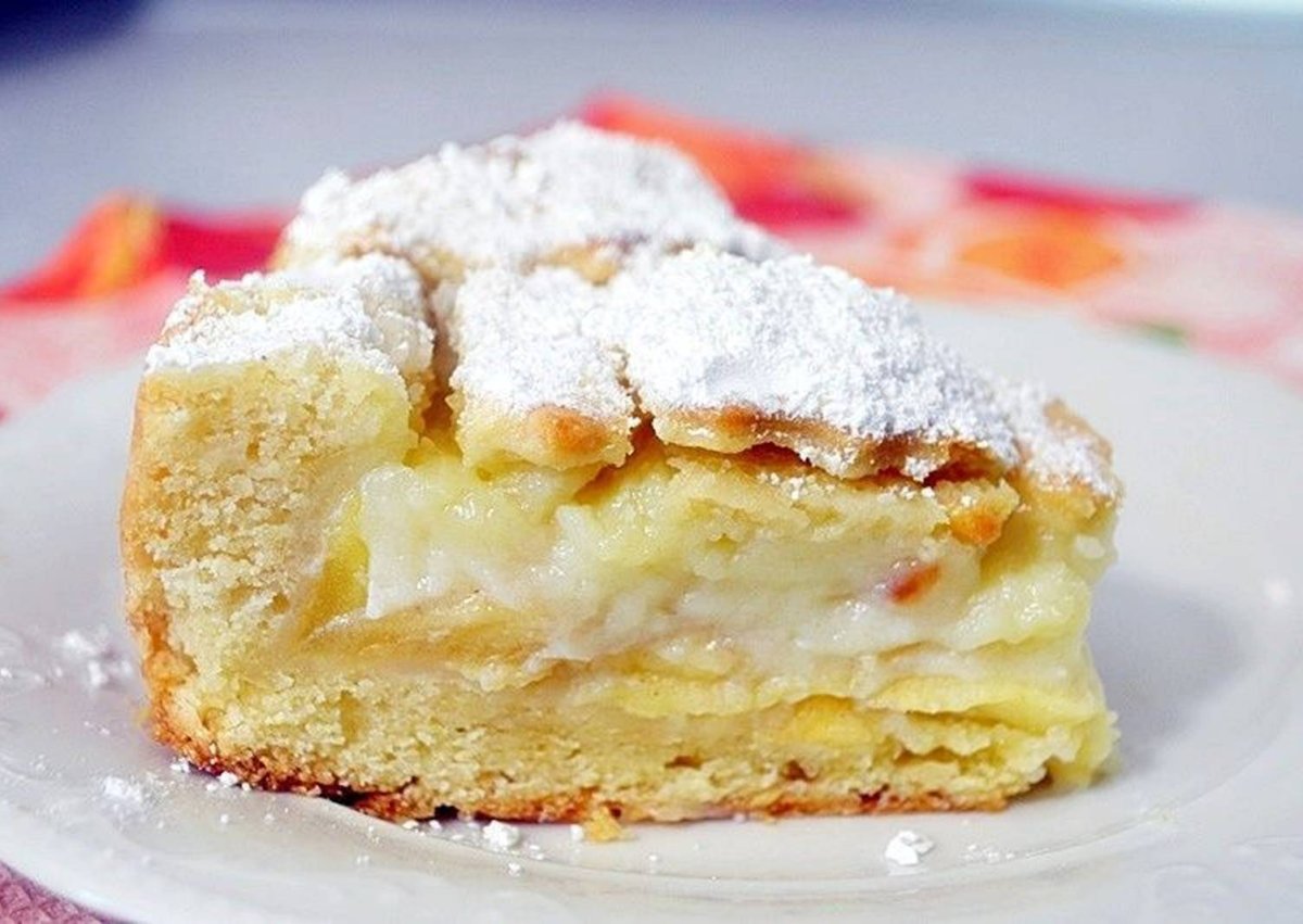 Яблочная шарлотка от бабушки Эммы