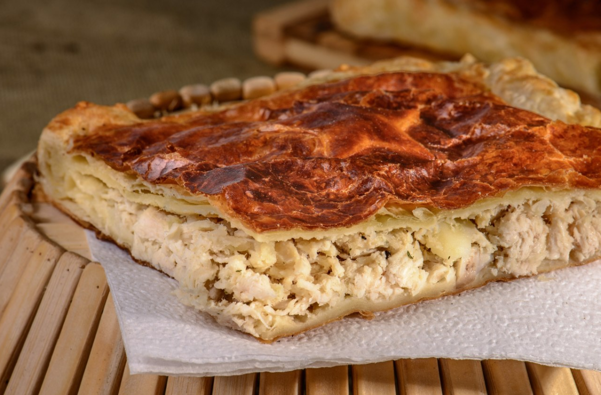 Рыбный пирог Высоцкая