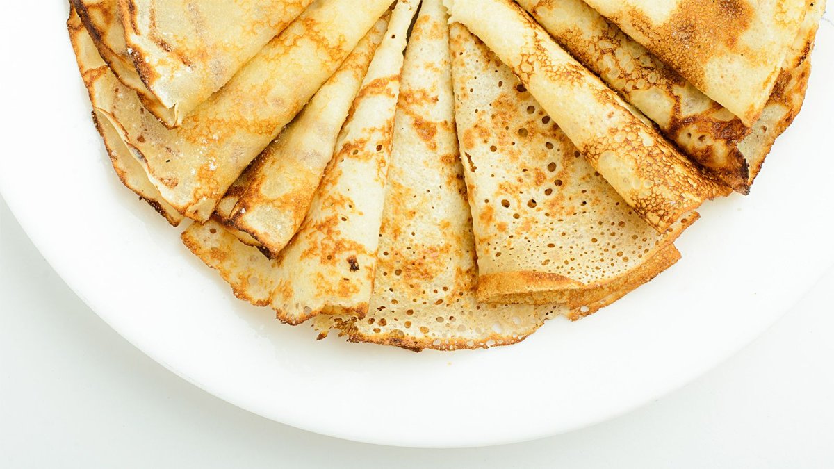 Блинчики с джемом