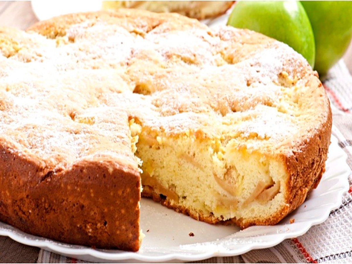 Яблочная Жизель пирог