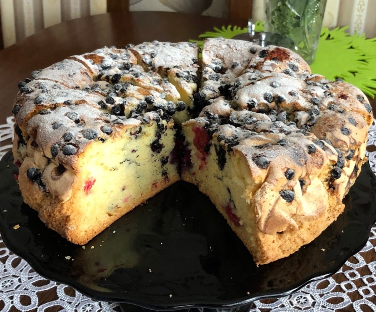 Цветаевский пирог с яблоками от Юлии Высоцкой