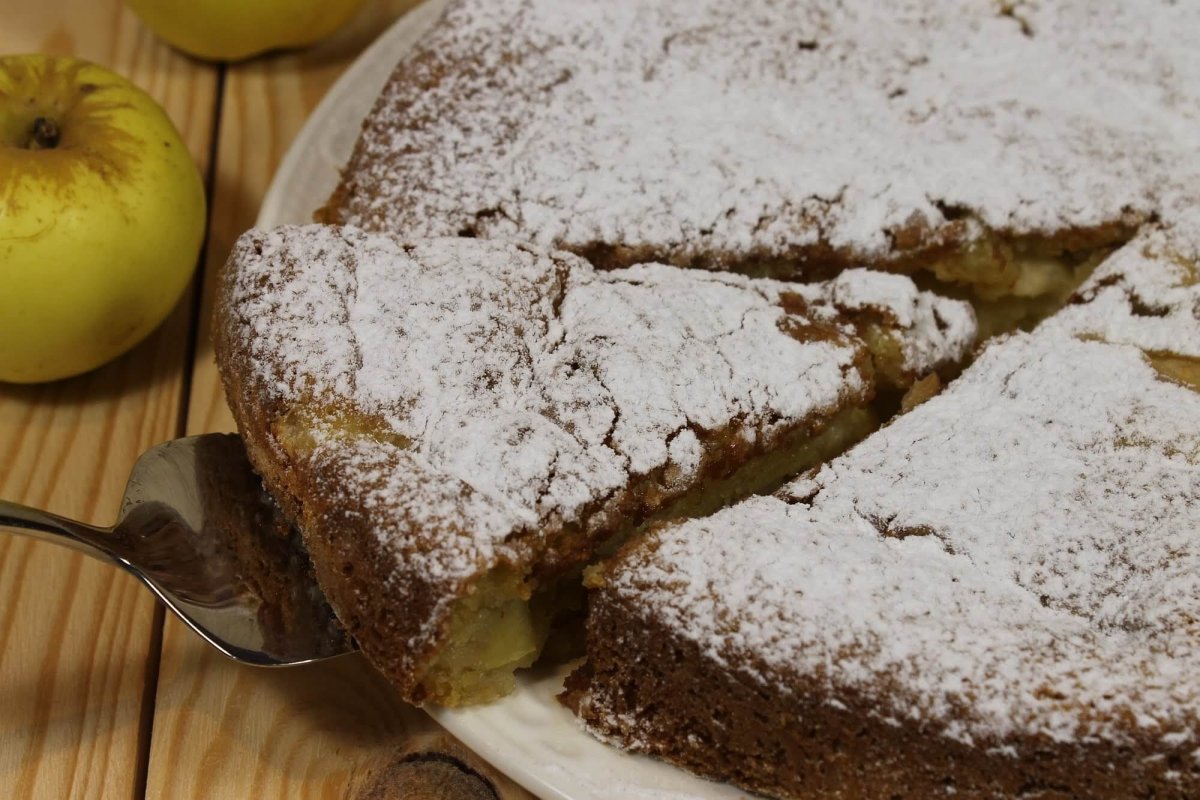 Яблочная шарлотка Анастасия Скрипкина