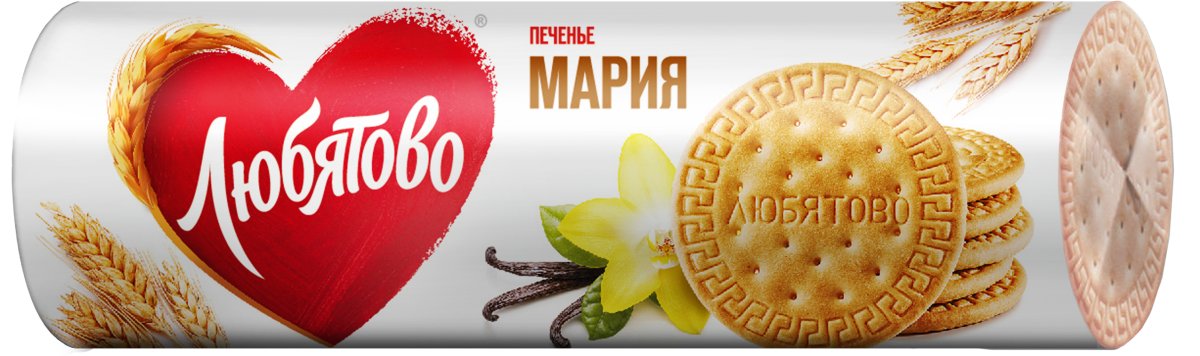Печенье затяжное Мария традиционное Любятово 156г