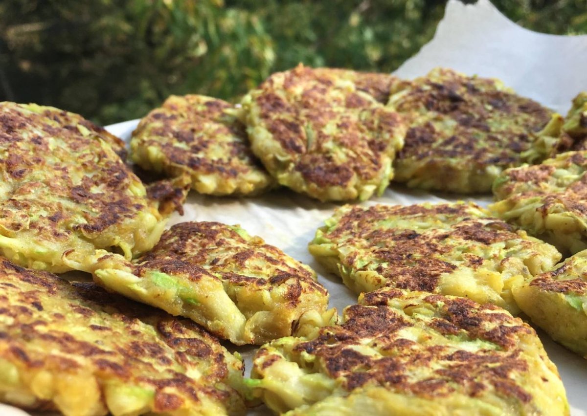 Кухня наизнанку блинчики из кабачков