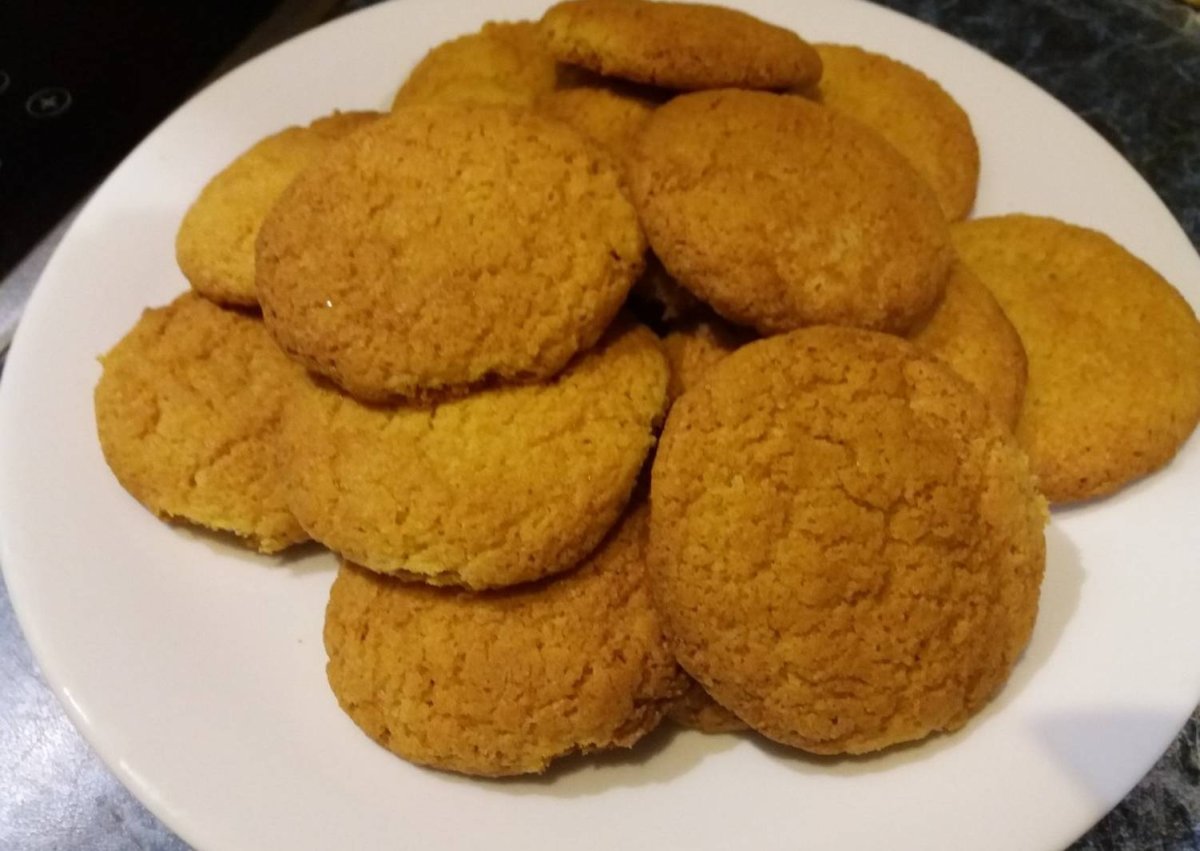 Имбирное печенье из кукурузной муки