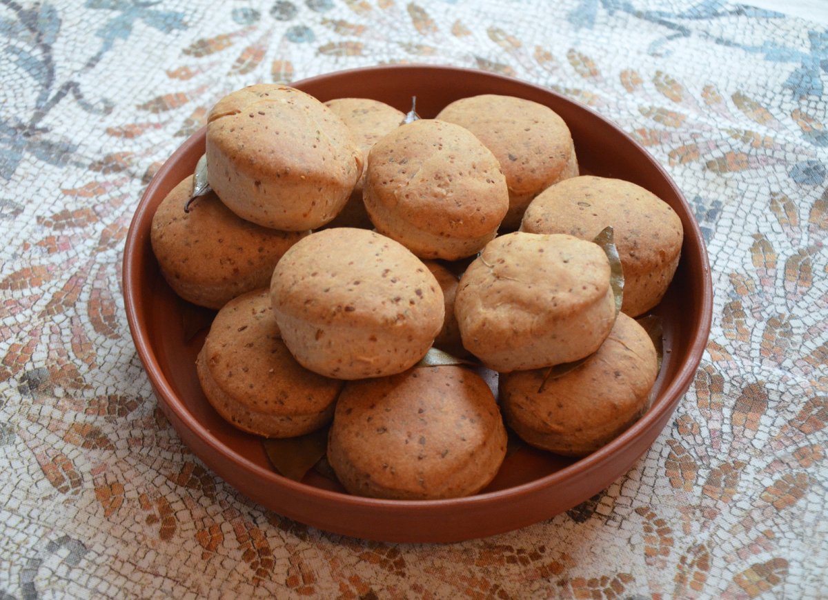Печенья с кунжутом без яиц