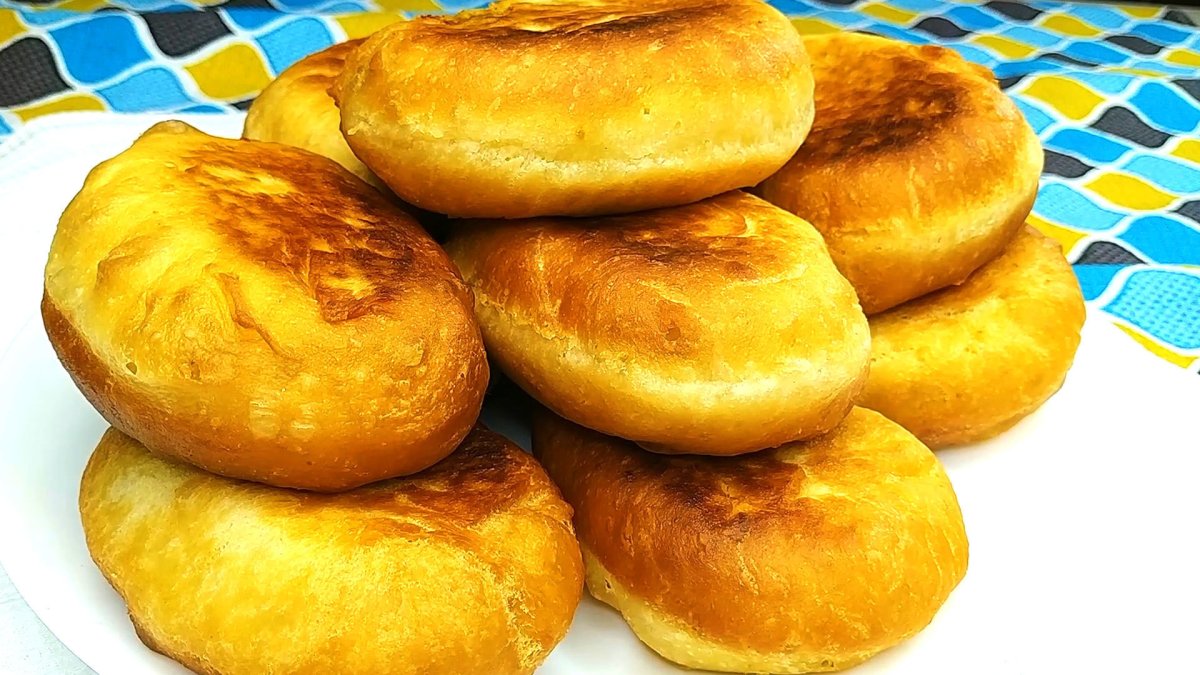 Пышные булочки из дрожжевого теста