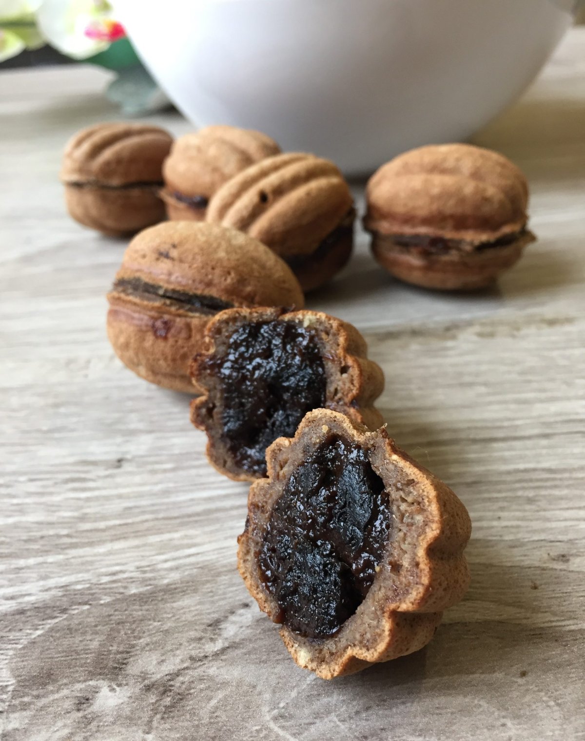 Печенье с орехами