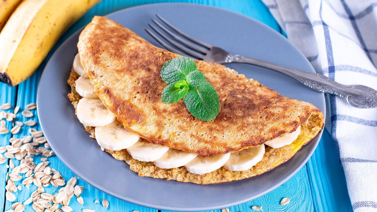 Овсяные панкейки