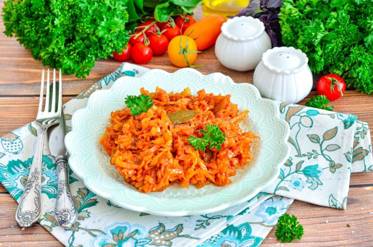 Запеканка из капусты с фаршем