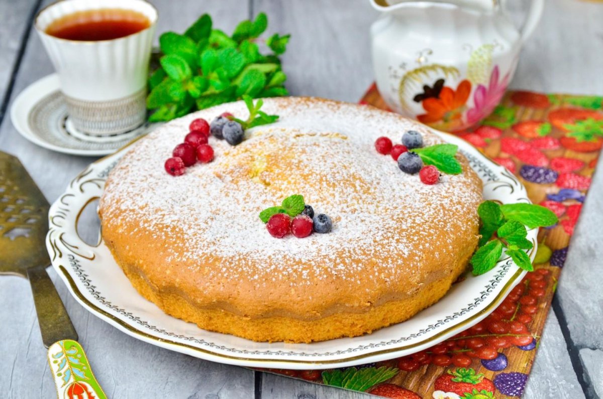 Пирог без начинки рецепт