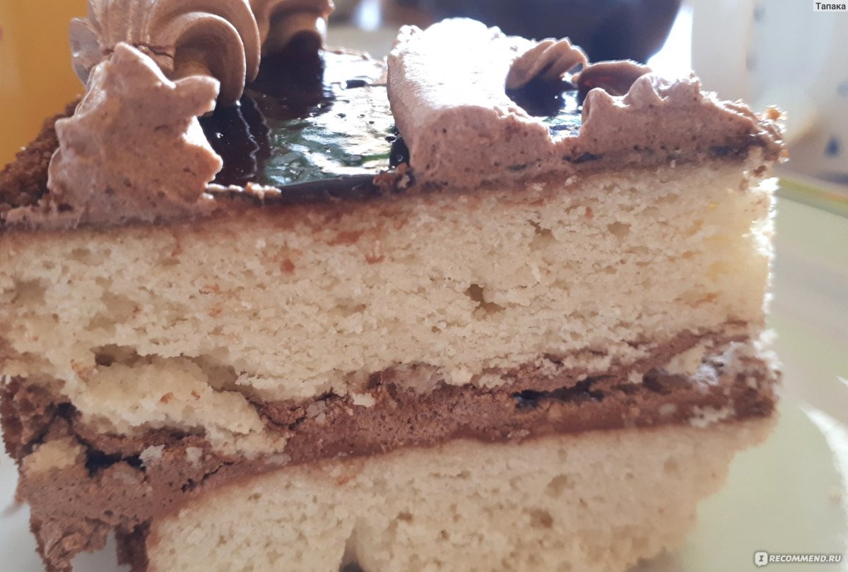 Вафельный торт Шоколадница с арахисом