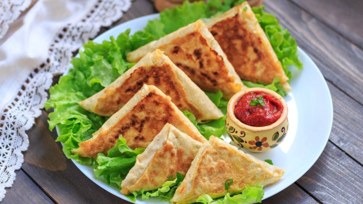Пирожки из лаваша