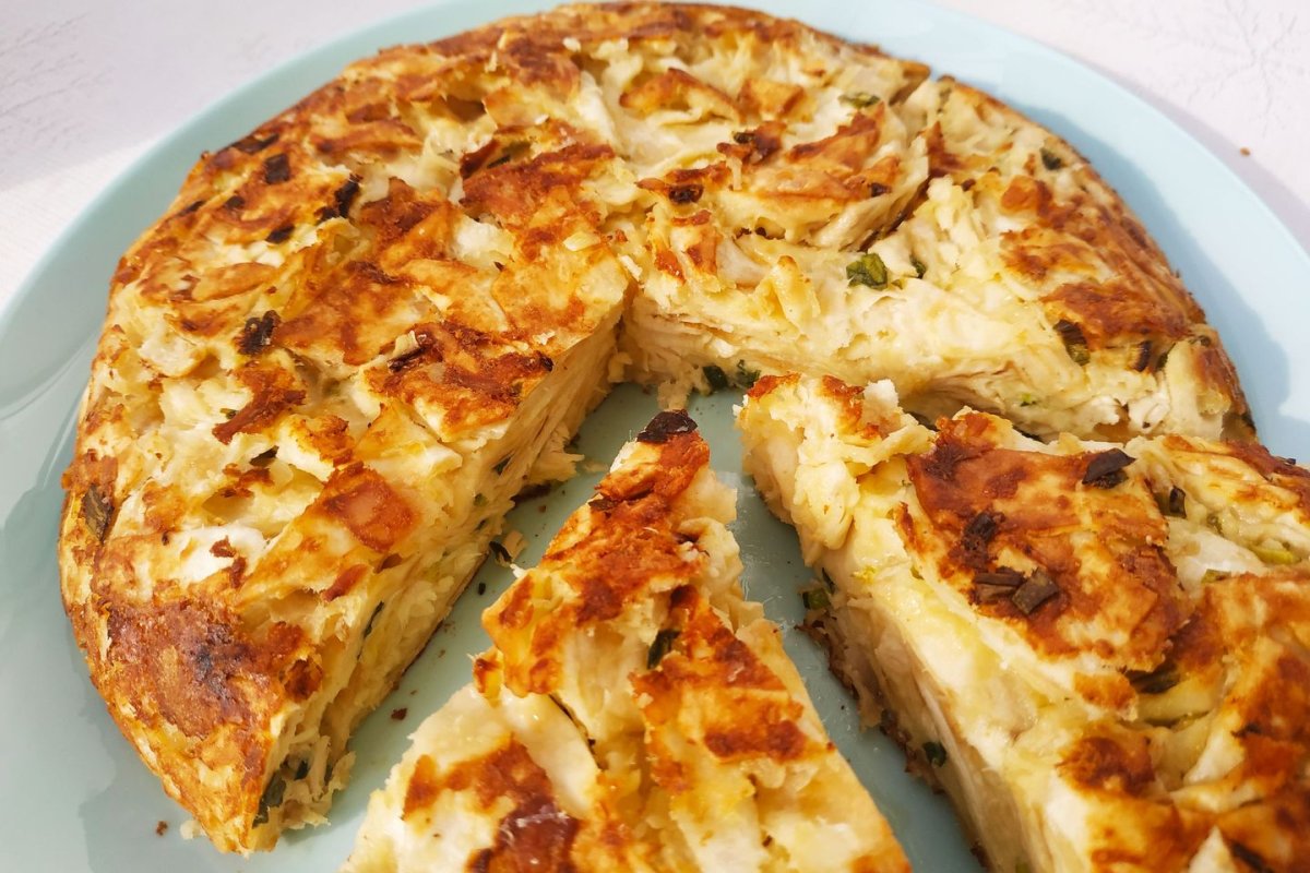 Пирог из лаваша