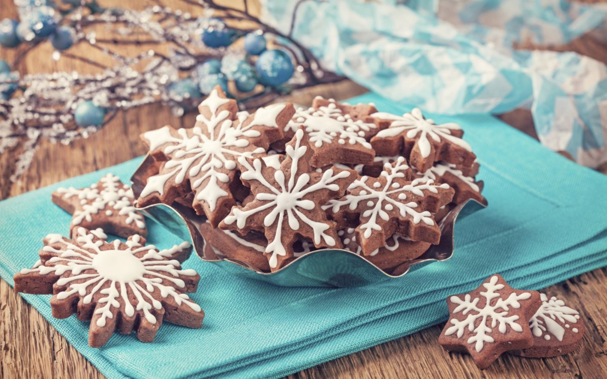 Новогоднее печенье
