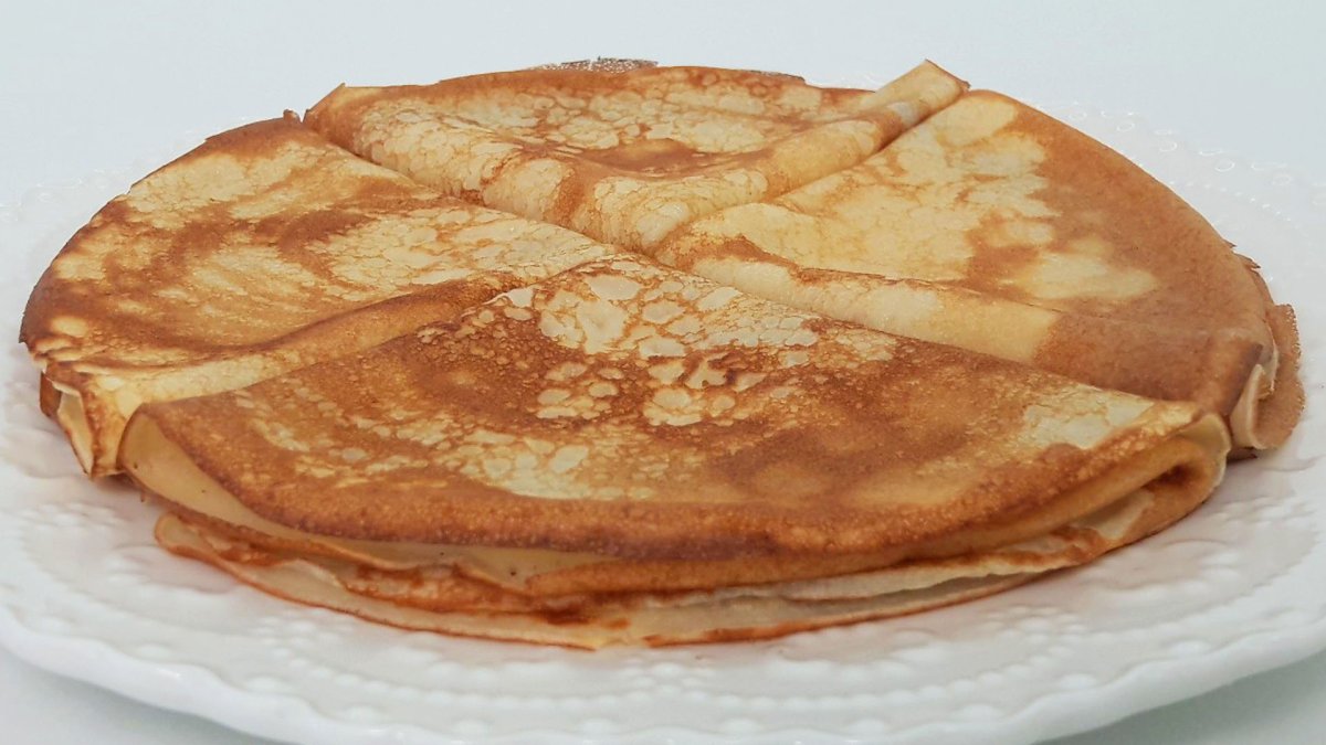 Оладьи с джемом