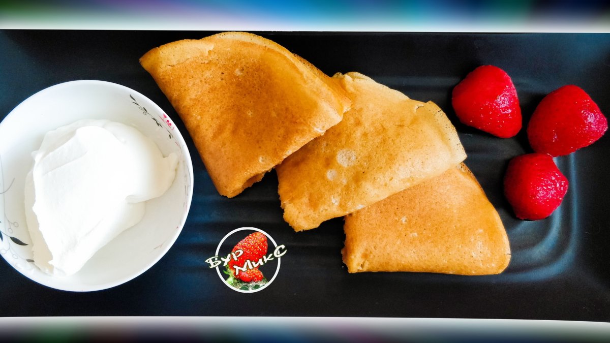 Блины со сгущенкой