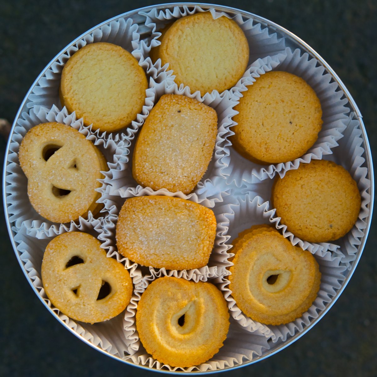 Печенье из бисквитного теста