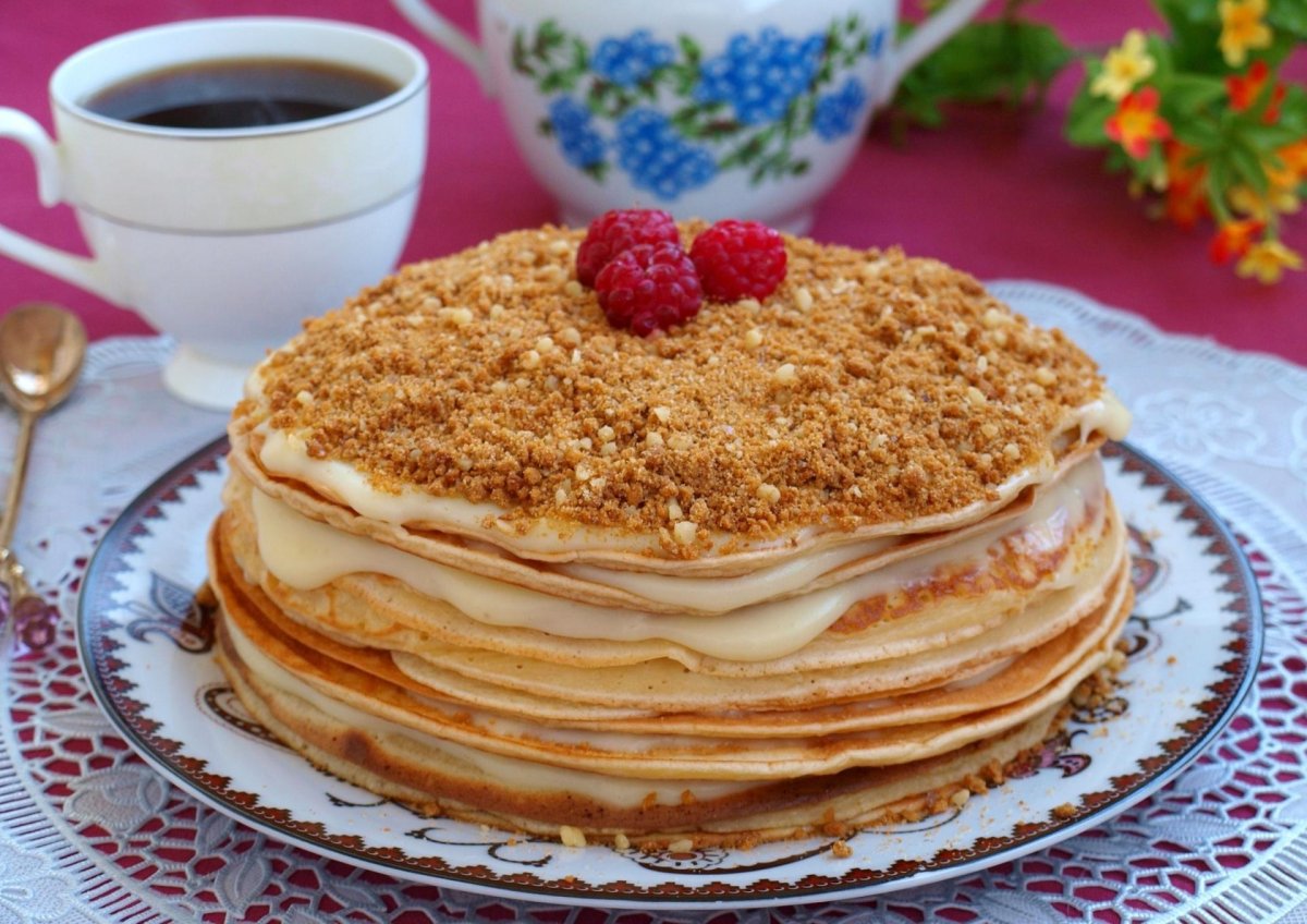Масленица готовка блинов